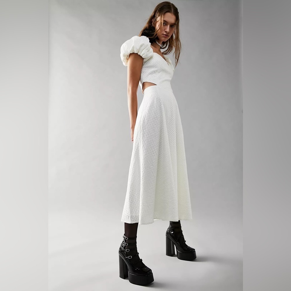 NWT Free People Elliatt Marlberry Dress Size XS